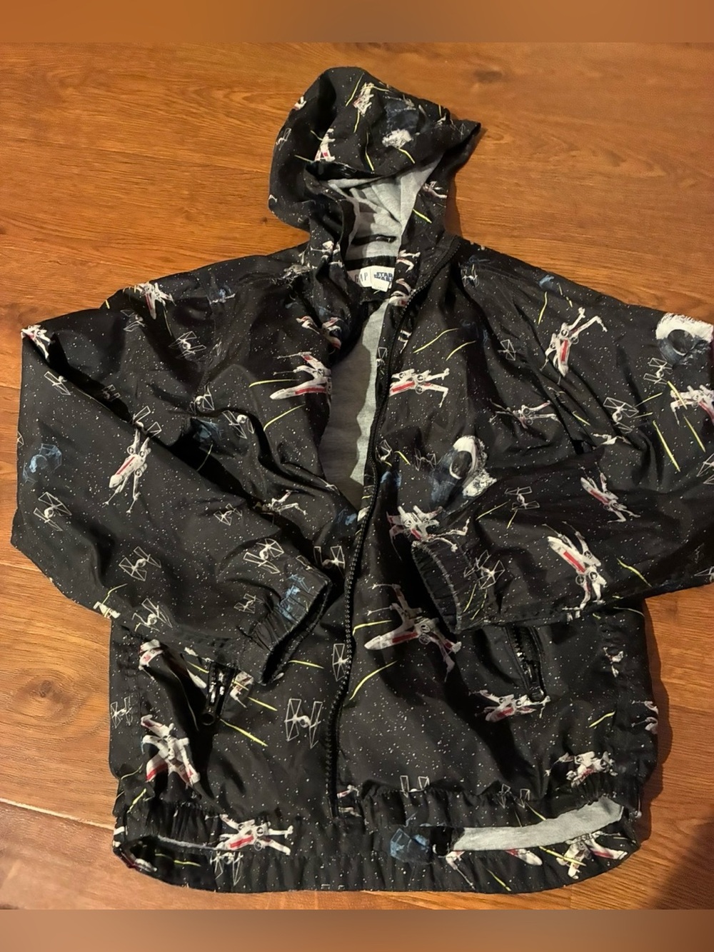 Gap kids Star Wars kids kids hooded windbreaker size M